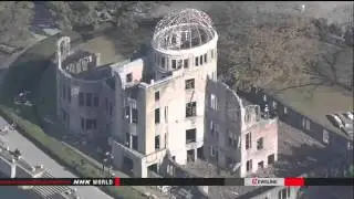 ► Quake resistance work at Hiroshima's A-bomb Dome