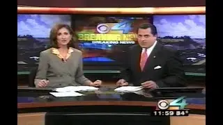 WFOR TV CBS 4 News At Noon Miami May 27, 2002