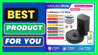 Lubluelu L15 Max  Robot Vacuum Mop Combo 5500Pa