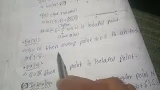 Isolated Point vs Interior Point vs Accumulation Point vs Frontier Point | Simple Explanation