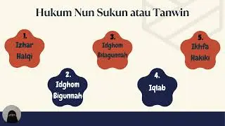 Mari belajar Ilmu Tajwid - BAB Hukum Nun Sukun atau Tanwin