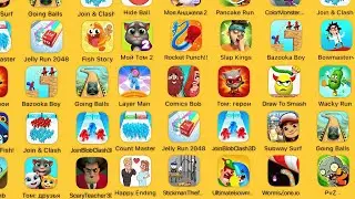 Tom Time Rush, Save the Doge, Shape Transform, Muscle Rush, Monster Evolution, Join Blob Crash