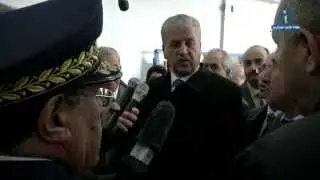زيارة الوزير الأول عبد المالك سلال إلى ولاية أم البواقي