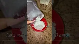 Making soft ice @8:00am❄️ #iceasmr #iceeating #icechewing #powderyice #trending #viralvideo