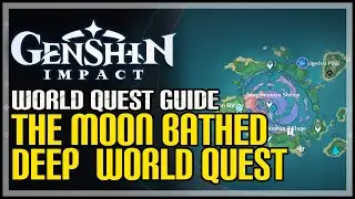 The Moon Bathed Deep Genshin Impact