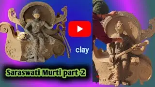 How to make Saraswati Murti making part -2 l Saraswati Murti Banaye l Saraswati Murti 