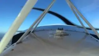 Christen eagle ii aerobatic flying biplane