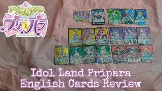 EVERYONE IS HERE!! | English Idol Land Pripara Wixoss Cards Review