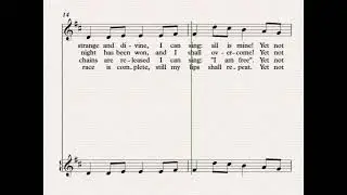 Yet Not I But Through Christ In Me I Soprano Part I Lyrics & Notes