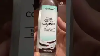 Max care virgincoconut oil(cold pressed) #shorts #coldpressedoil #coconutoil #amazon #weightloss
