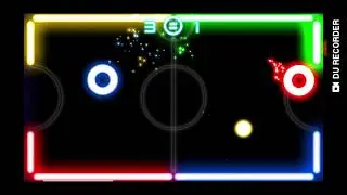 Glow Air Hockey Challenge Gameplay | Beating Insane AI | Android