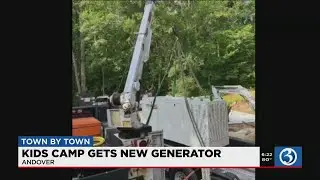 VIDEO: Kids Camp gets some backup power