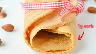 KETO CREPES with Almond Flour | Easy Keto Breakfast for Sweet Tooth