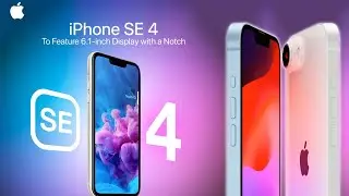 iPhone SE 4 New Design and First Look. The Budget-Friendly Beast!