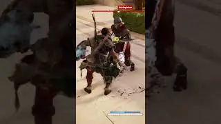 Assassin's Creed Origins Bayek Finisher Sit Down #shorts