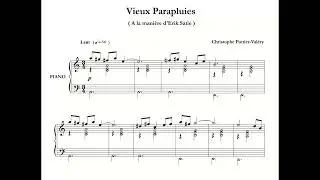 Vieux Parapluies ( A la manière d'Erik Satie )