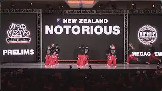 Notorious - New Zealand | MegaCrew Division | 2025 World Hip Hop Dance Championship Prelims