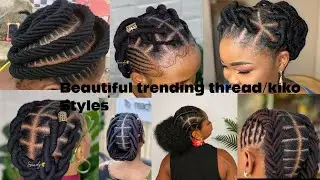 African Threading/Kiko Hairstyles 2025 Trend 