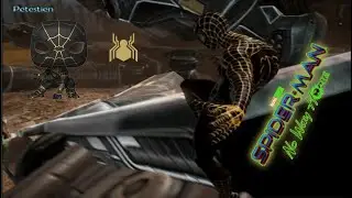 Spider-Man No Way Home's Black & Gold Electro-Proof Suit I Spider-Man Destroys The S-01 Robot I TASM