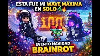 ¡LLEGAMOS A LA WAVE 100 MAX! 🦖🔥 NUEVO EVENTO GODZILLA | Tower Defense Brainrot