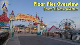 Pixar Pier Overview at Disney California Adventure