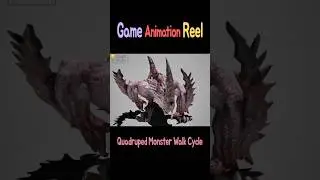 Quadruped Walk Cycle | Animation