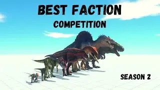 CARNIVORE DINOSAURS Vs Every Faction ARBS Animal Revolt Battle Simulator
