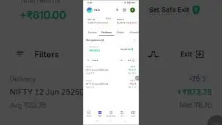live option selling in low margin follow for learn 🤑 #nifty #optionstrading