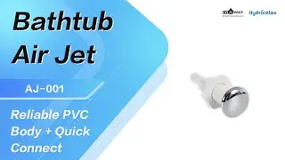 Bathtub Air Jet ⚙️ | Reliable PVC Body + Quick Connect