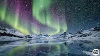Aurora Borealis | Northern Lights Ambience for Deep Sleep & Relaxation
