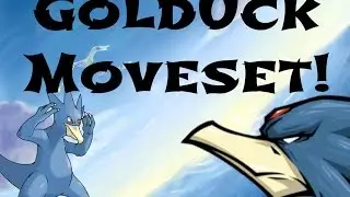 Golduck Pokemon ORAS Moveset! - How Do I use You!