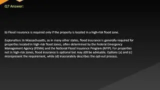 Massachusetts Home Insurance Exam Free Practice Questions