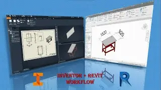Inventor Revit Workflow | Table Model & Fabrication