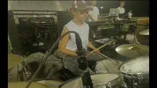 The Waller High School Marching Band 2022 Drum Set Cam | Paige Casey