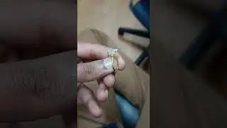 3.15 CT (8x12mm) Elongated Oval Moissanite Hidden Halo Solitaire Ring In 14k Yellow Gold Size 5 US