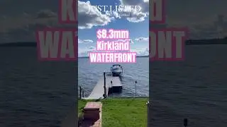 Unbelievable views!! $8.3 Waterfront Home in Kirkland