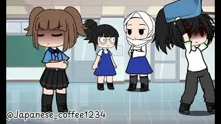 Me aguring my enemy cus she started|trend|Gacha life|Capcut