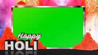 HAPPY HOLI green screen animation VIDEO | holi green screen effect | holi green screen video
