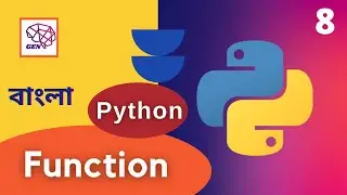 8. Function - How to create function in python  |  Python tutorial Bangla  |  NeuralGen