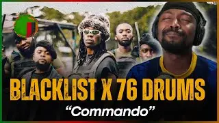 🚨🇿🇲 | Blacklist - Commando (Feat. 76 Drums) [Official Video] | Reaction