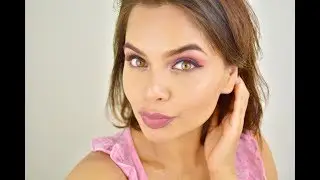 All Matte Pink Eye Look! Indian/Olive/Asian/Brown Skin | Avanti Apte