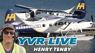 Vancouver Downtown Harbour Airport LIVE plane spotting | with Henry Tenby | JULY 24 2025