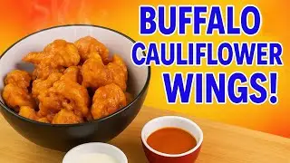 Buffalo Cauliflower Wings | Spicy, Crispy & Delicious