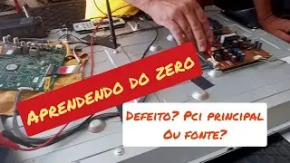 como achar o defeito e consertar uma TV👍