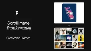 Scroll Image Transformation in Framer
