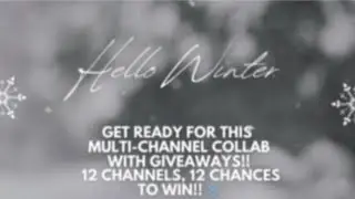 Winter TEMU Swap Multi channel Collab 12 channels, 12 Giveaways, 12 chances to Win