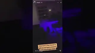 CHUNKZ doing a DRAKE concert for the BETA SQUAD house