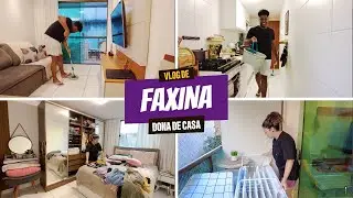 VLOG - Coloquei o marido para Limpar a Casa
