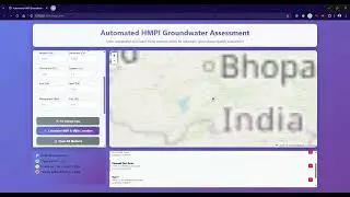 Automated HMPI Groundwater Assessment  Prototype