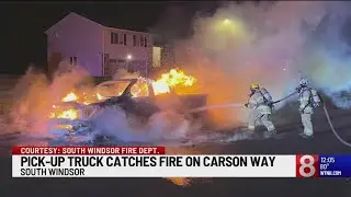 Vehicle fire in South Windsor under investigation